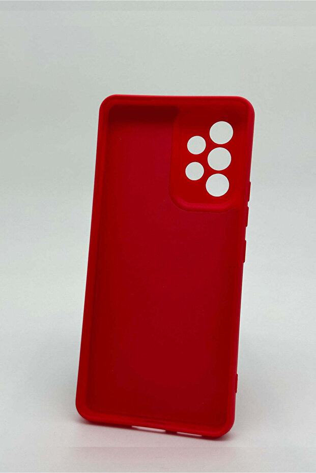 حافظة متوافقة مع هاتف سامسونج A72 - أحمر - 3