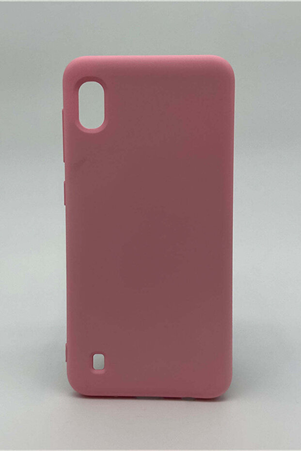 حافظة متوافقة مع هاتف سامسونج A10 - وردي - 1