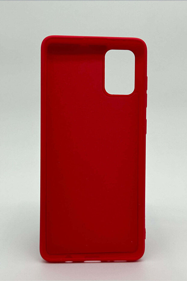 حافظة متوافقة مع سامسونج A51 - أحمر - 2