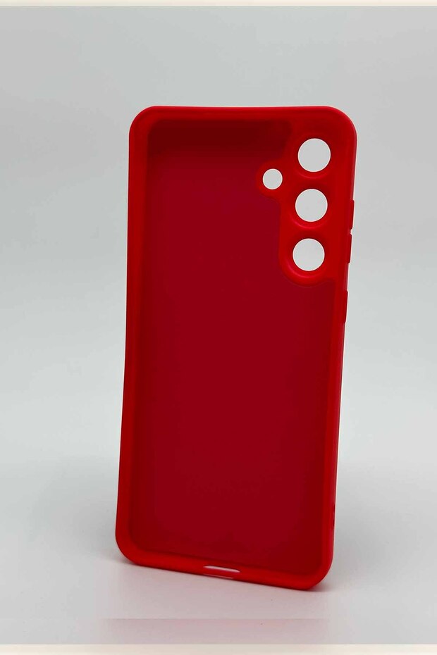 حافظة متوافقة مع سامسونج S24 Fe - أحمر - 3