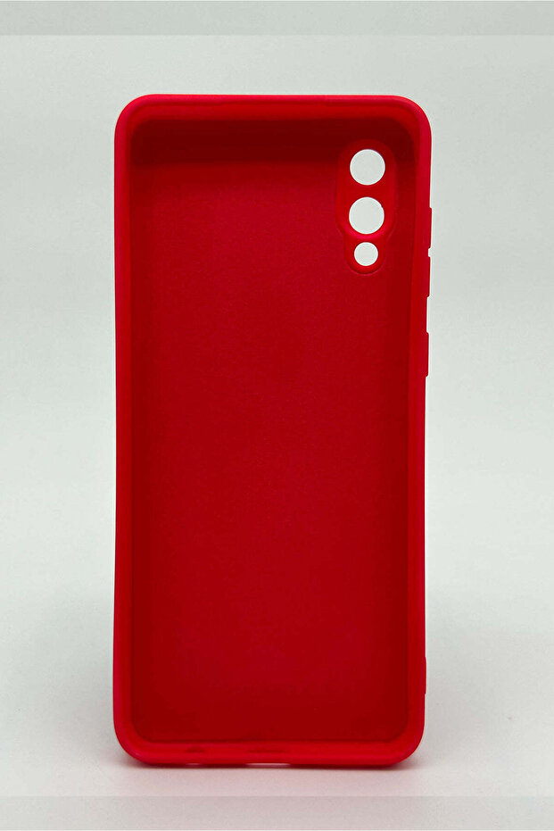 حافظة متوافقة مع هاتف سامسونج A02 - أحمر - 2