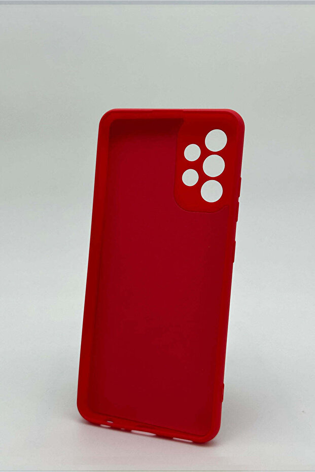 حافظة متوافقة مع هاتف سامسونج A32 - أحمر - 3