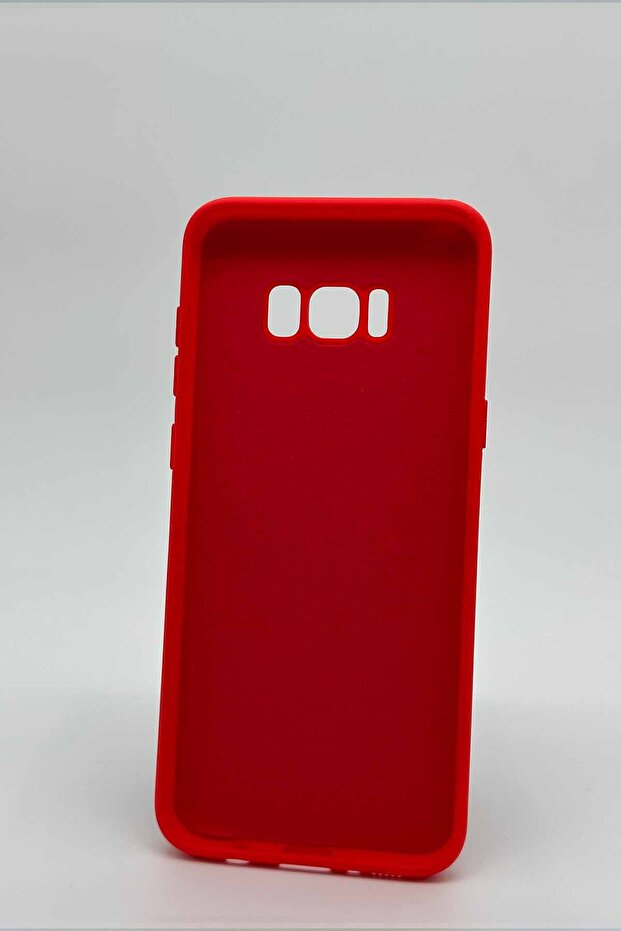 حافظة متوافقة مع هاتف سامسونج S8 بلس - أحمر - 3