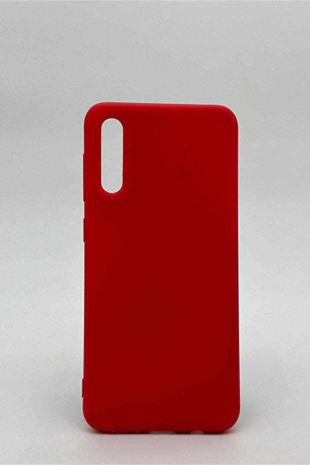 حافظة متوافقة مع هاتف سامسونج A70 - أحمر - 1