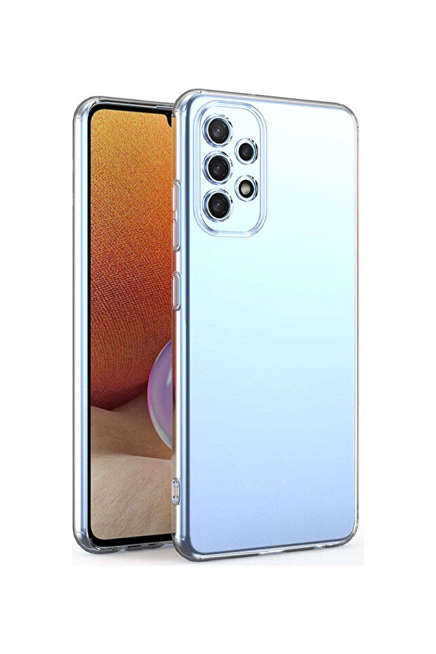 حافظة متوافقة مع هاتف سامسونج A72 - شفافة - 1