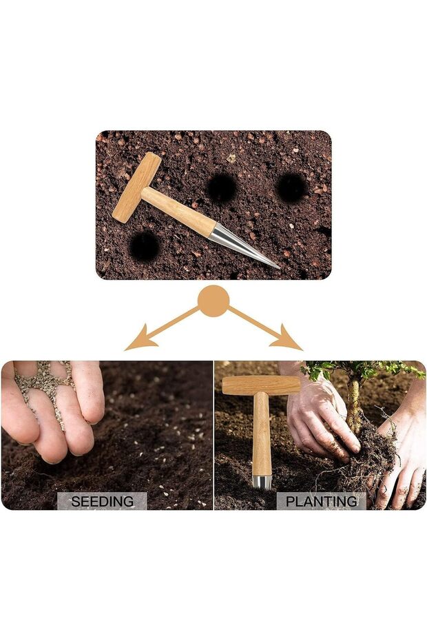 Garden Dibber Tool by - 5