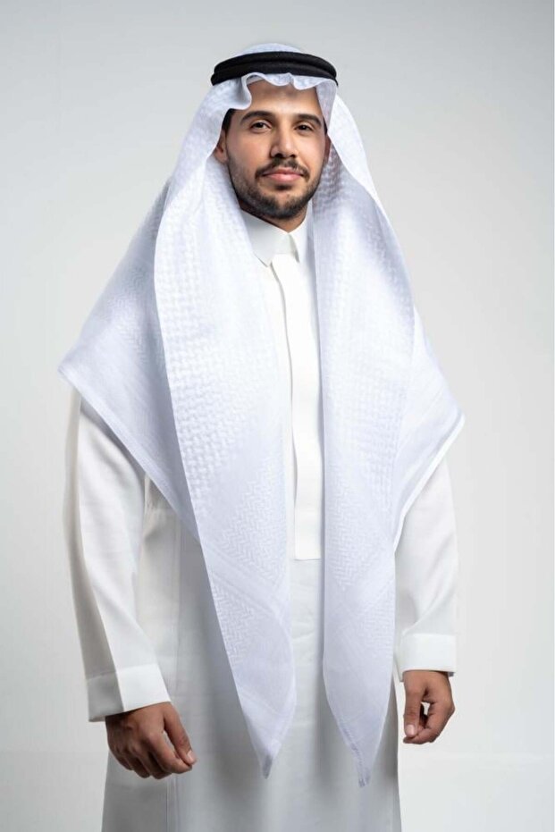 شماغ ليبسون الابيض