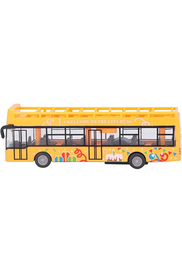 Pull Back Bus Toy - 6