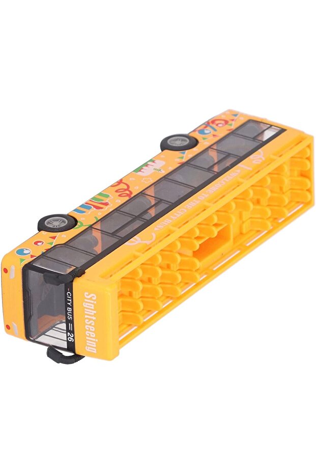 Pull Back Bus Toy - 5