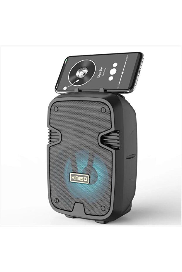 Portable Bluetooth Speaker with 4-Inch LED - 1