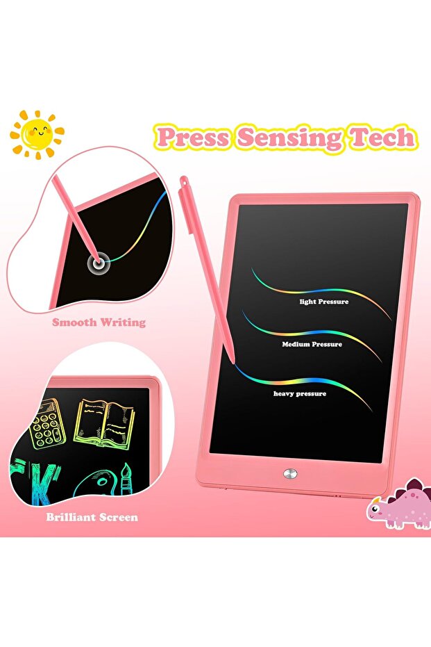 لوحة رسم بشاشة LCD مقاس 10 بوصات - 3