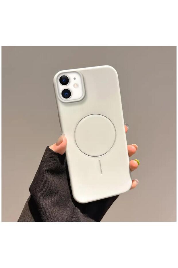 Apple iPhone 11 Compatible Case Vivid M-Safe Silicone Case White