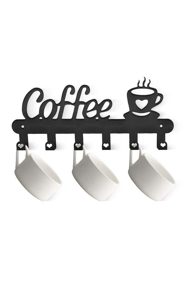 حامل أكواب القهوة الجداري - 1