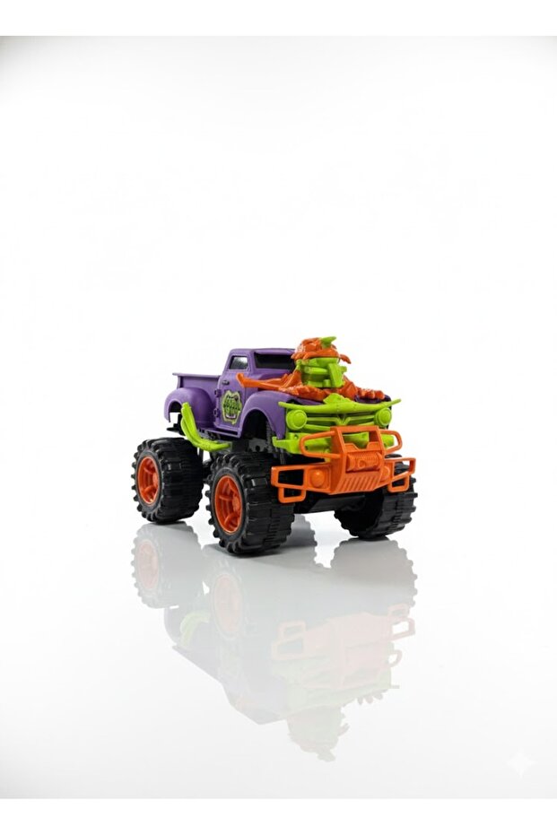 Mor Çılgın Dev Araba - 1