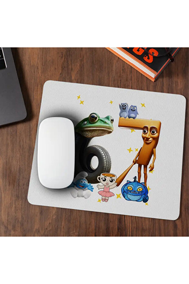 U24 Mousepad Tessile Con Bandiera Italia – 23x19 Cm, Base Antiscivolo In Gomma, 5 Mm Spesso