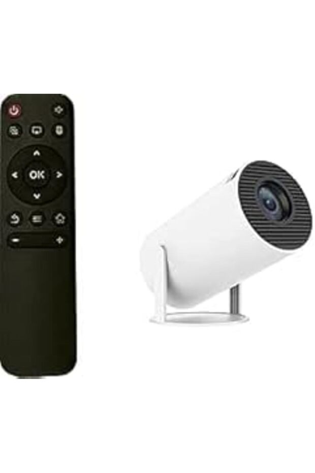 Protechtor Smart 4K Portable Projector with Built-in Speakers