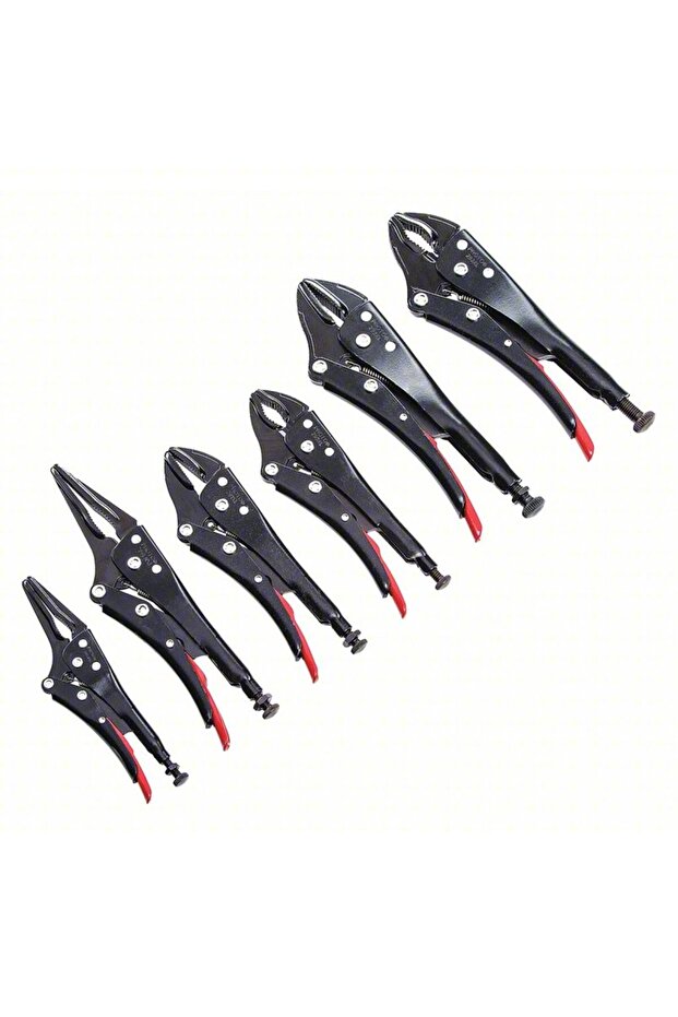 ® طقم كماشة لحام قابلة للقفل مكون من 6 قطع - J298XL