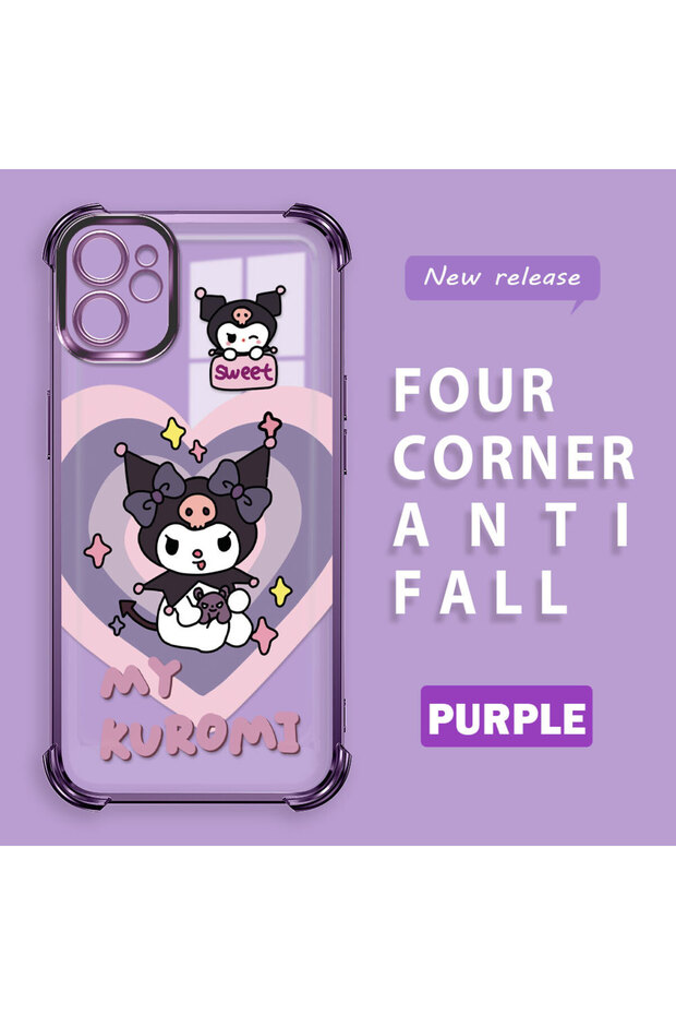 حافظة حماية من السيليكون الشفاف المتوافقة مع هاتف iPhone 11، مزودة بنمط حماية - 3