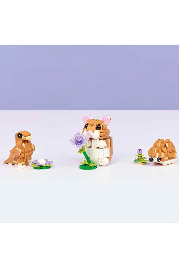 Creator 3ü 1 Arada Sevimli Hamster ile Çiçek 31376 - 8