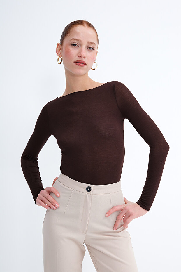 Basic Modal Kaşmir Bluz B1880 - 4