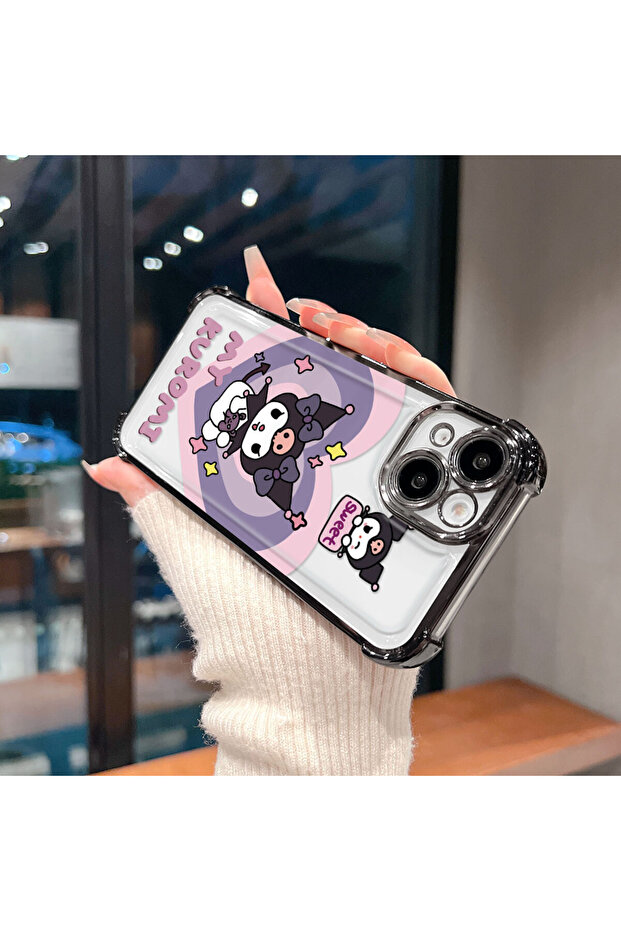 غطاء حماية شفاف من السيليكون متوافق مع آيفون 16 مع نمط مميز - 5