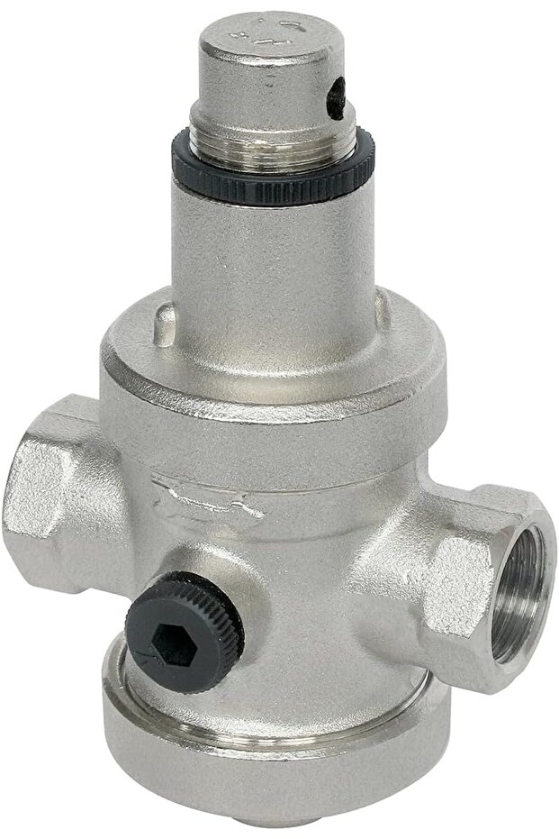 صمام تخفيض ضغط الماء قابل للتعديل، خيط متوازي PRV4PT (2 بوصة) - 1