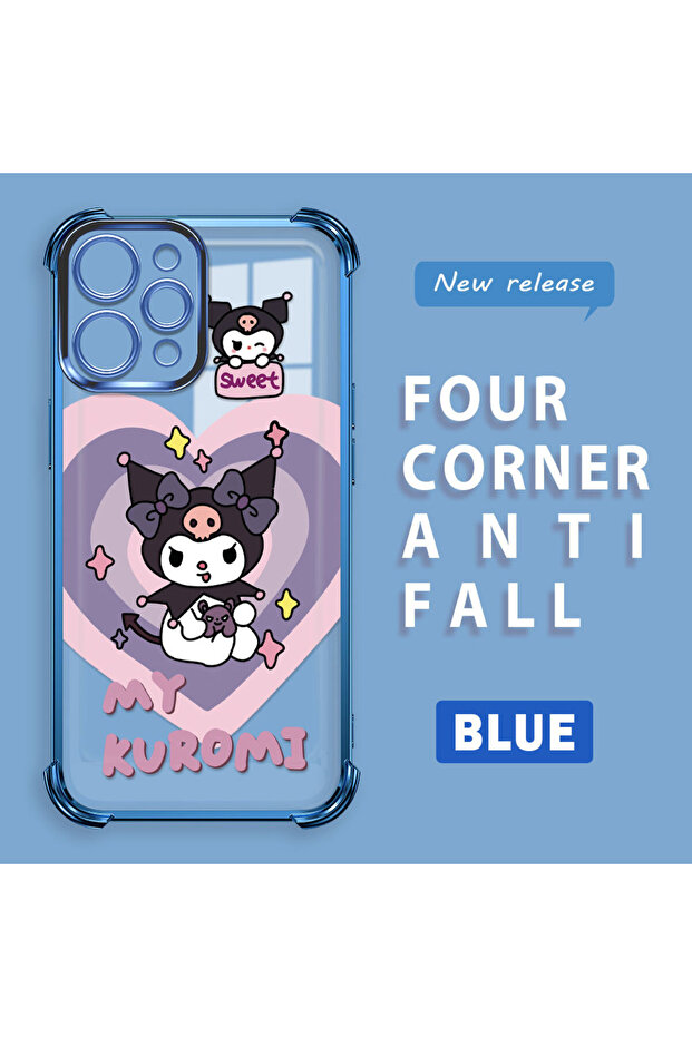 Redmi 12 4g Compatible Transparent Silicone Flutter Protective Case with Pattern - 3