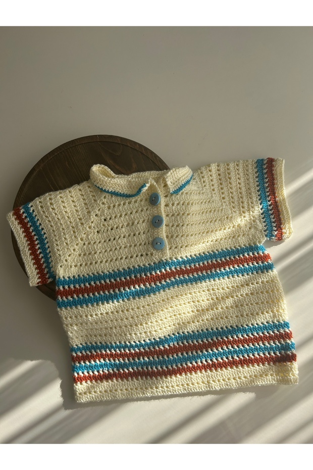 Erkek Bebek Kazak Diva İp - 1