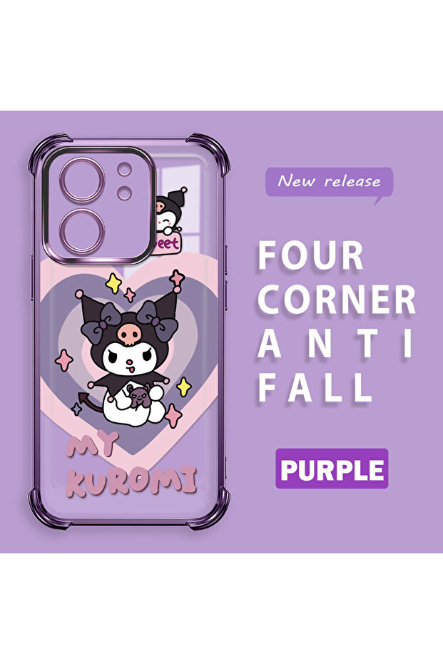 حافظة حماية من السيليكون الشفاف متوافقة مع Mi 13T/Mi 13T Pro، حافظة حماية منقوشة - 2