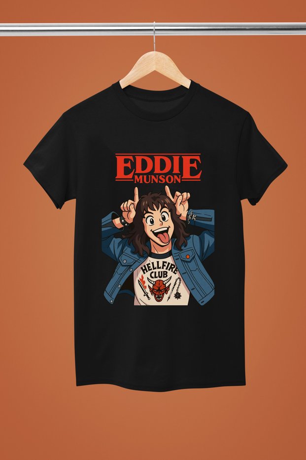 Stranger Things Printed Cotton Short Sleeve Youth and Children T-Shirt