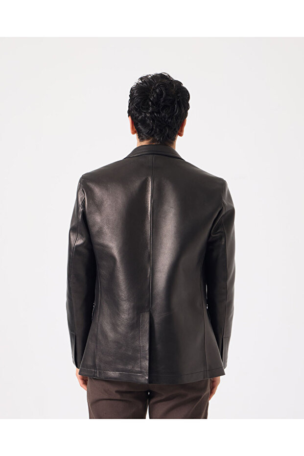Mars Erkek Deri Ceket - 5