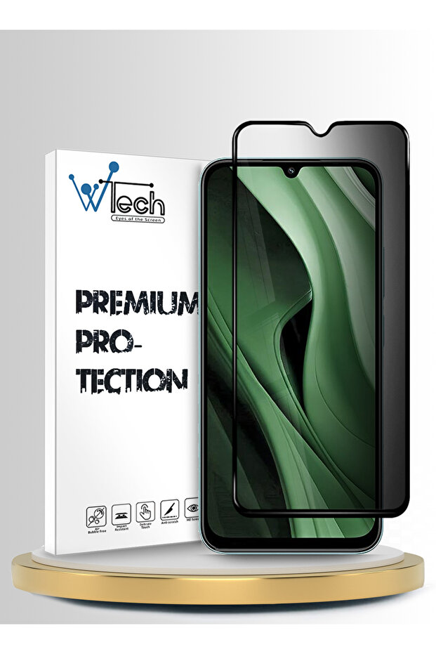 Xiaomi Poco C85 5G 2025 Premium E2E Series Privacy Full Cover Tempered Glass Clear/Black