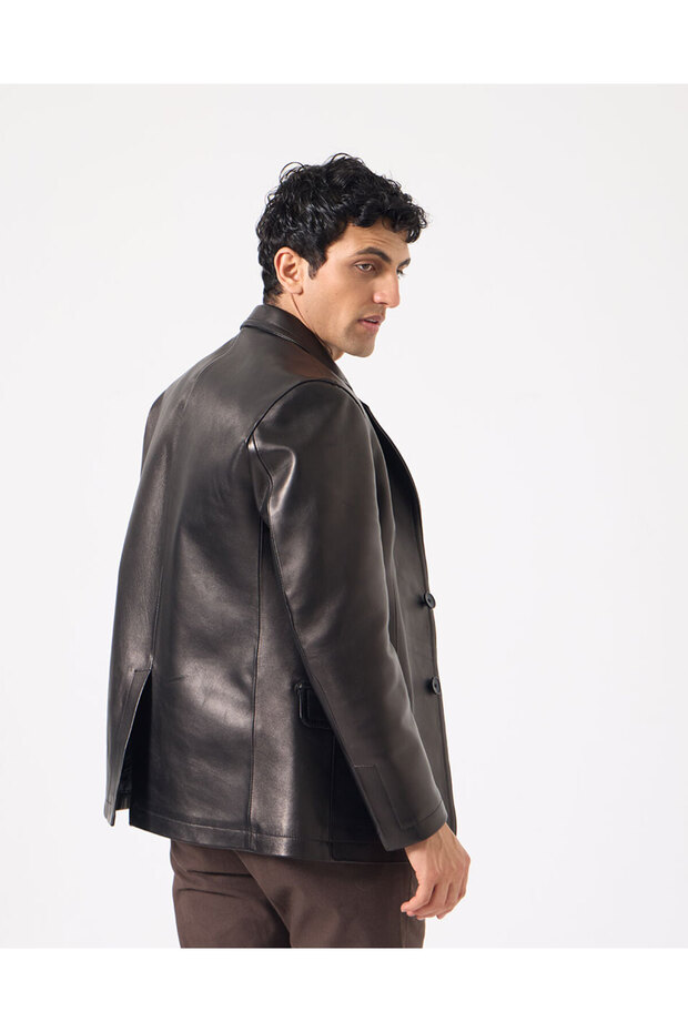 Mars Erkek Deri Ceket - 6