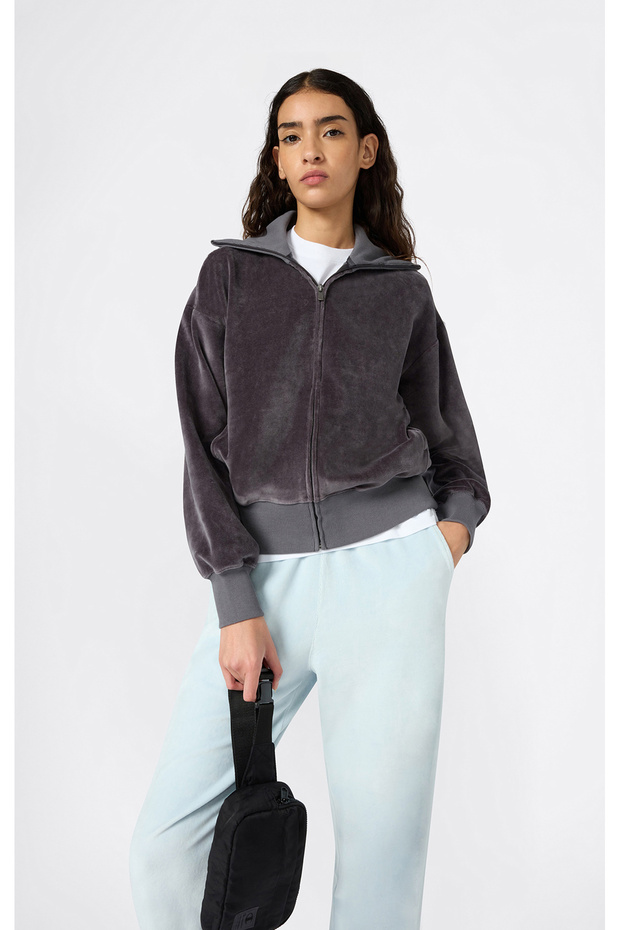 Elevated Basics Full Zip Sweatshirt - 3