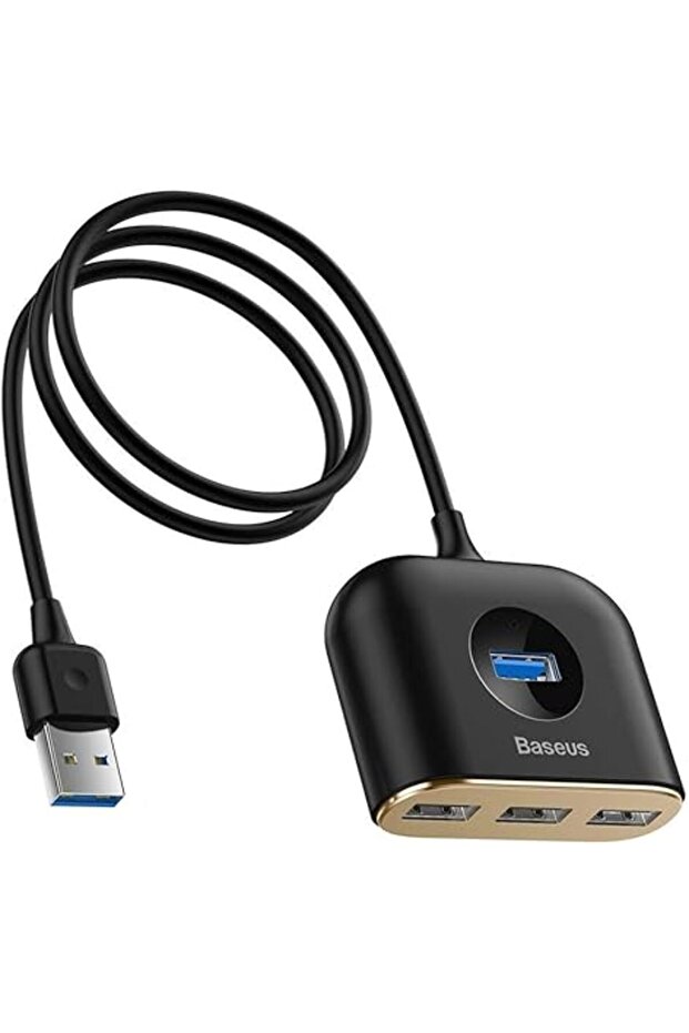 Baseus Square Round 4 in 1 USB HUB Adapter