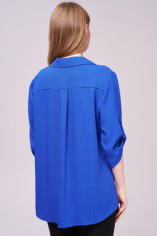 Ekose Gömlek-Bluz - 5