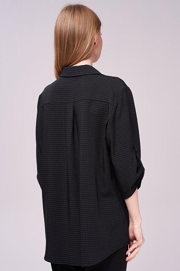 Ekose Gömlek-Bluz - 5