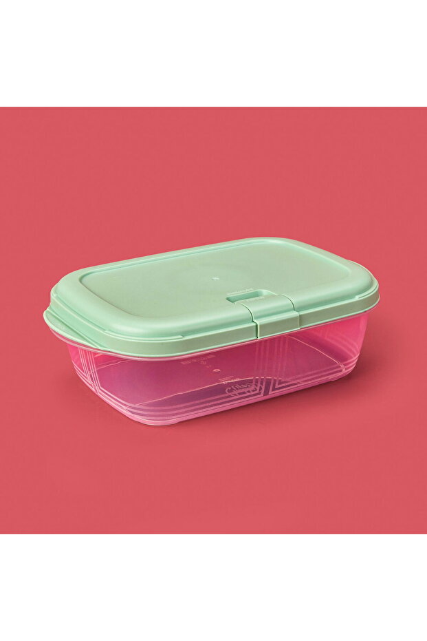 Life Rectangular Push up Storage Container - Assorti - 2 Lt - 1