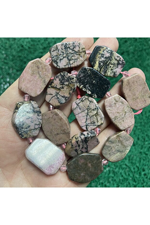 حجر الرودونيت المستطيل 16 ملم - 1