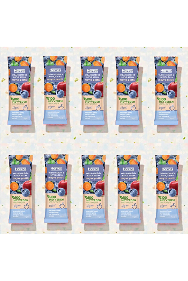 Blueberry & Carrot Fruit Pest.14Gx10 Pcs