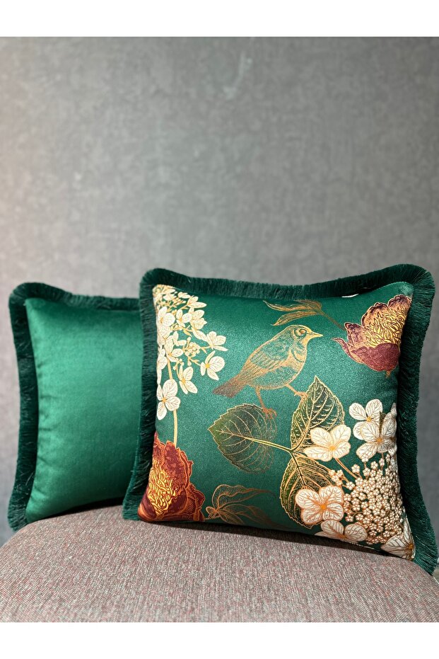غطاء وسادة روبن-937299 ثنائي اللون مقاس 43×43