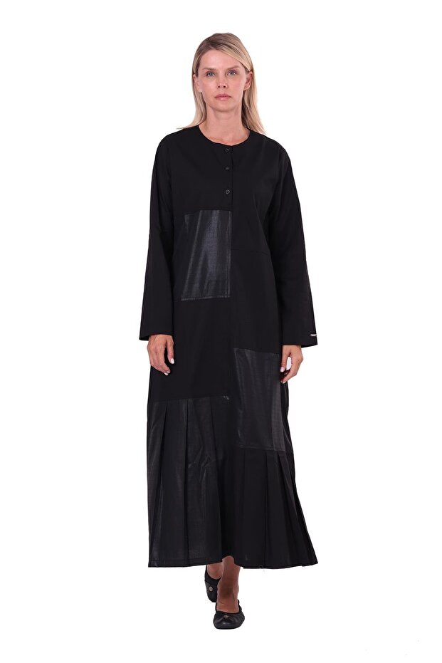 Patch Elbise SİYAH - 1