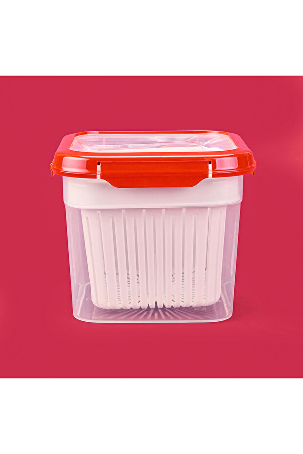 Storage Container with Strainer - Tile - 1.5 Lt - 2
