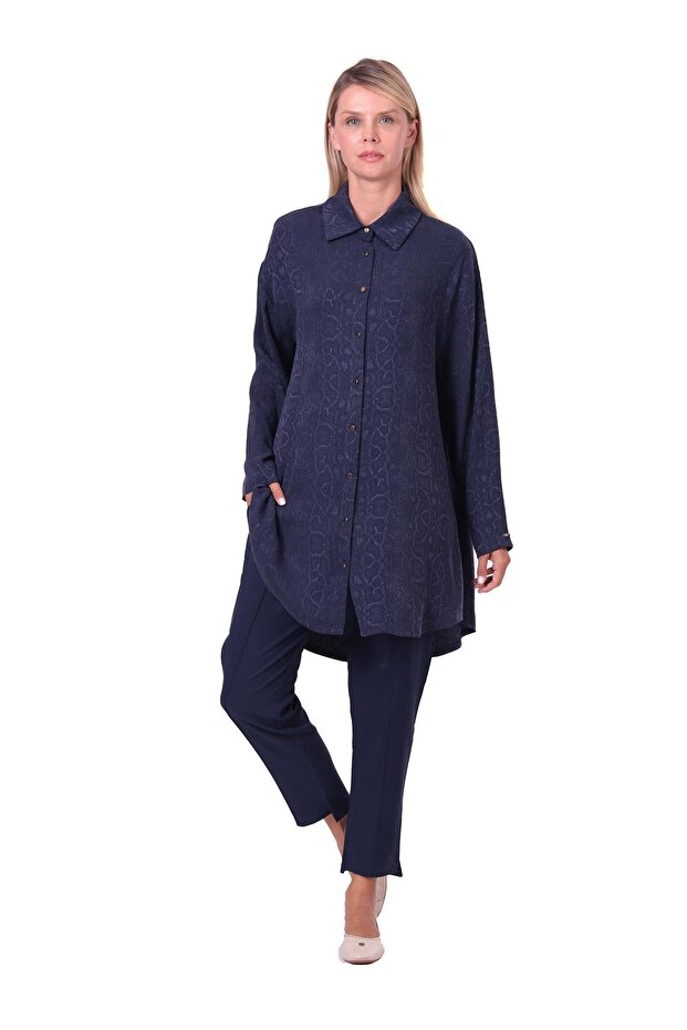 Cămașă Python ALBASTRU ÎNCHIS - 1