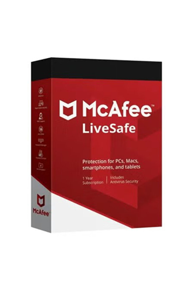 مكافي LiveSafe 2021 مفتاح تفعيل لمدة عام كامل