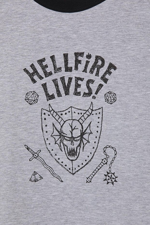 Hellfire Lives Stranger Things t-shirt - 4