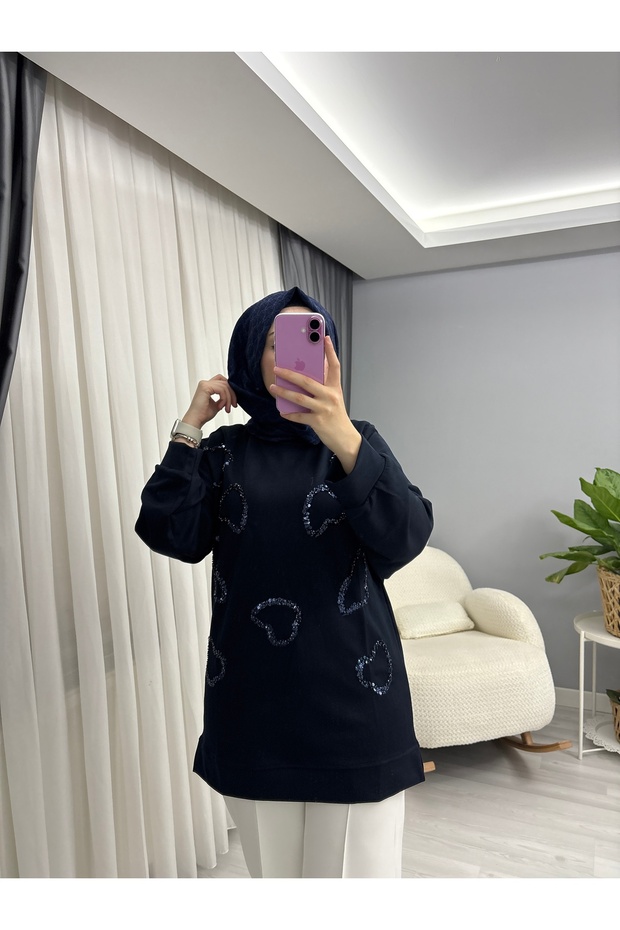 TAŞ İŞLEMELİ TUNİK - 3