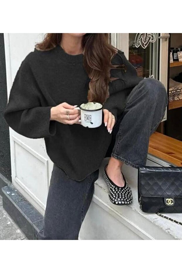 Anthracite Knitwear Sweater