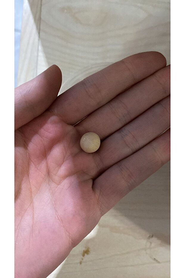 Wooden Ball Sphere 10 mm (50 Pieces) Chickpea Size
