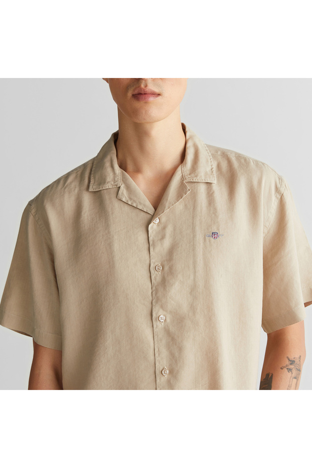 Erkek Bej Gömlek - 4